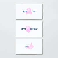 PAPIER LABO.〈ONE WORD CARD〉 （3TYPES／3PCS）
