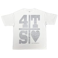 40th TSシャツ[夏version]ラメSilverロゴ