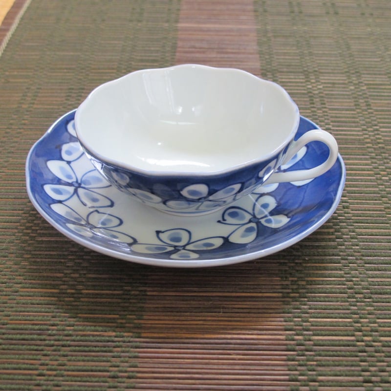 有田焼　青花　ティーセット　しん窯 有田焼 青花 ティーセット しん窯 有田焼 青花 ティーセット しん窯