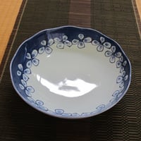 有田焼・しん窯（青花）・ぶどう絵茶器セット | 肥前陶磁ギャラリー妻
