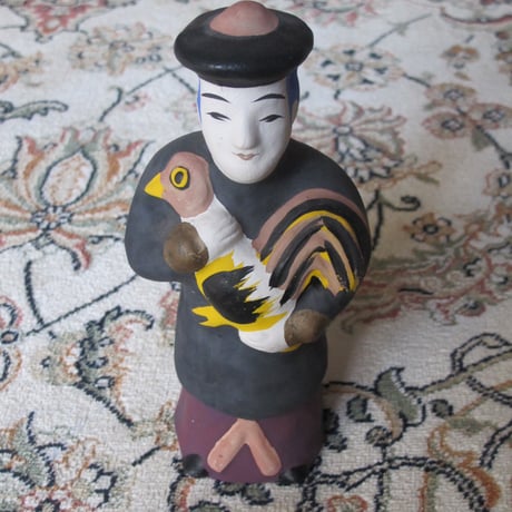 今戸焼 福助 お福さん 土人形 郷土玩具 縁起物 張子 民藝 甲斐みのり 中川政 今戸焼 福助 お福さん 土人形 郷土玩具 縁起物 張子 民藝 甲斐みのり