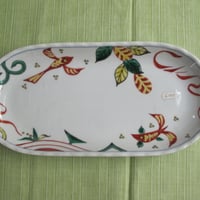 伊万里焼 澤田 痴陶人 遊鯉紋八角皿 伊万里陶苑　未使用 痴陶人（伊万里陶苑）万暦字紋八角皿 | 肥前陶磁ギャラリー妻傳