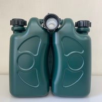 軽油容器　ツインタイプ　１０Ｌ（５ℓ+５ℓ）ノズル付き　GBK