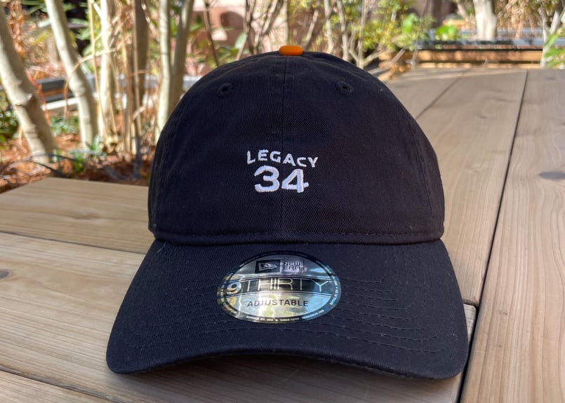 New Era 9THIRTY ブラックキャップ LEGACY34 キャップ BLACK / 別注 NEWERA 9THIRTY 2023