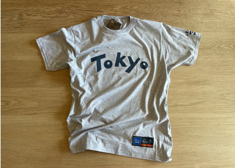 国鉄スワローズ金田正一投手 Tokyo #34 T シャツ ヘザーグレイ