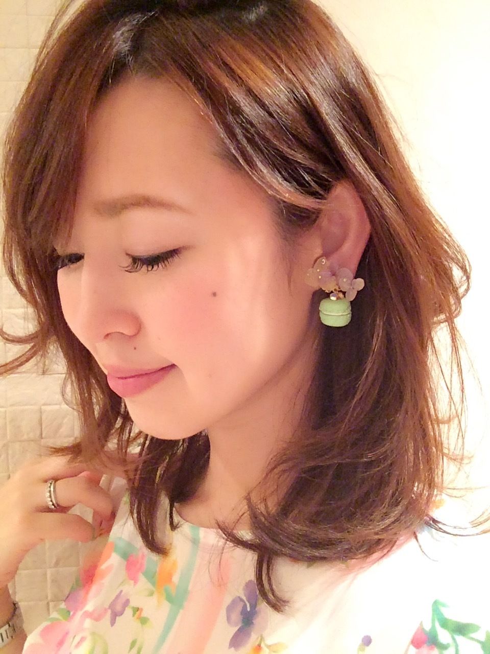 マカロン×strawberry♡ピアス 1830 【公式通販】