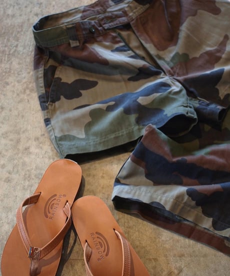 "FRENCH ARMY"CCE Camo Shorts