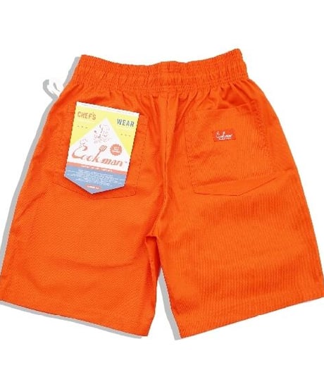 "COOKMAN" Chef Pants Short [Orange]