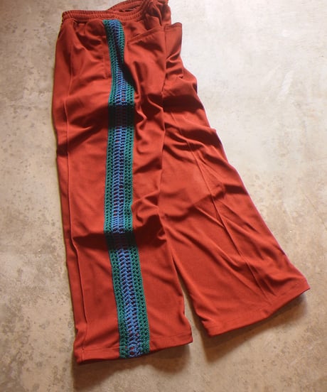 "Kelen" 「FANZHI2」KNIT LINE TROUSER