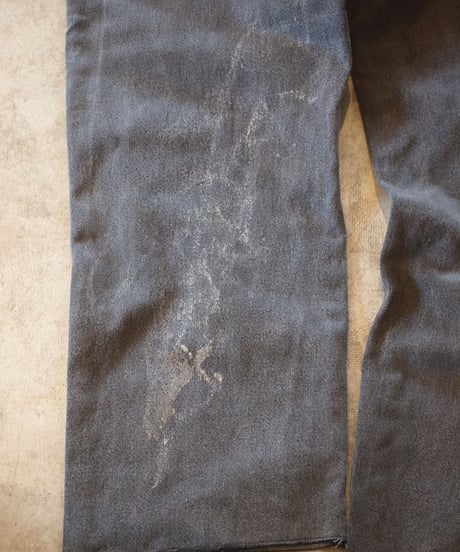 "KOUHEI TERRAI" Remake Cord Pants[Black Denim②]