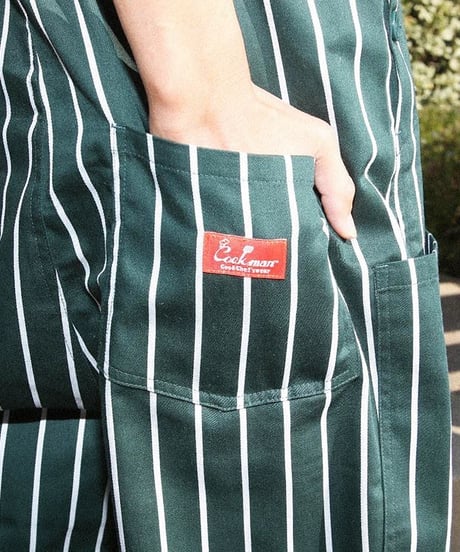 "COOKMAN"Fisherman's Bib Overall[Pin Stripe]