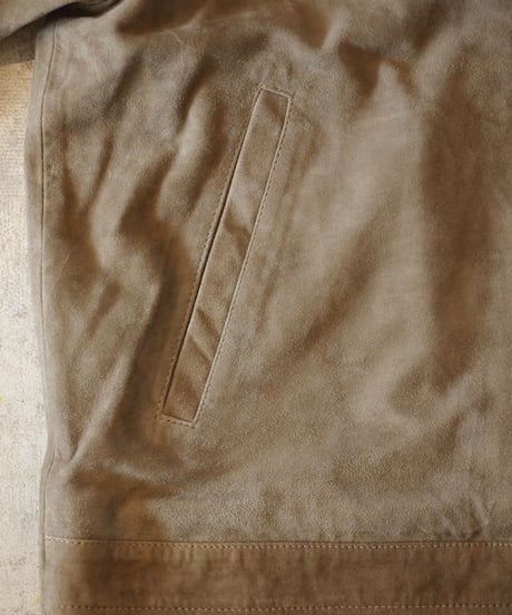 "MODEM DESING" Goat Suede Jacket