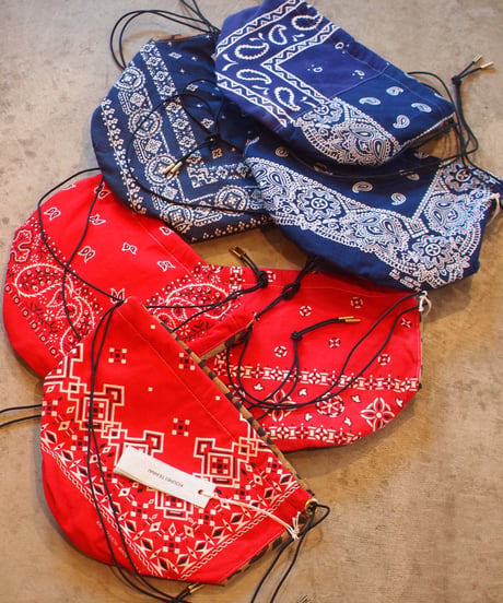 再入荷!!"KOUHEI TERRAI"Vintage Bandana巾着