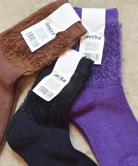 "decka Quality socks" Shaggy Pile Socks