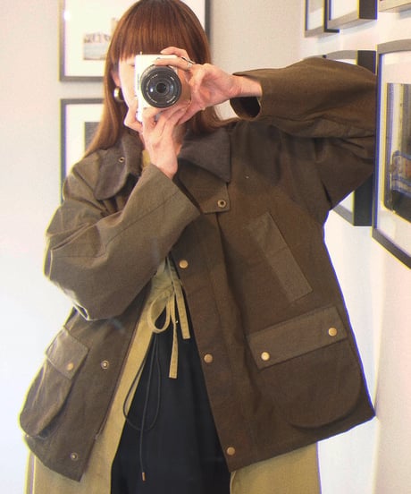 "MR.REMAKEMAN" Remake Oild Jacket