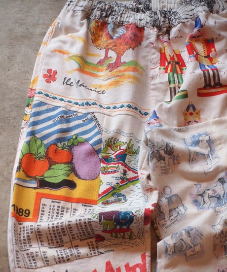 "Mr. Remake Man" Vintage Tapestry Remake Easy Pants