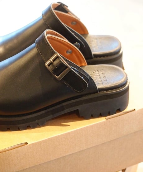 "MOLLE SHOES" Engineer Sandal[Black Leather]