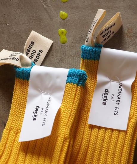"ORDINARY FITS"×decka 「M.A.P.」Socks