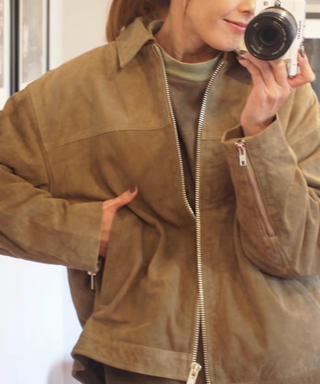 "MODEM DESING" Goat Suede Jacket