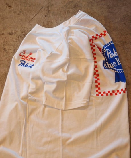 再入荷！"COOKMAN" Short Sleeve Tee[Pabst Ribbon Checker]