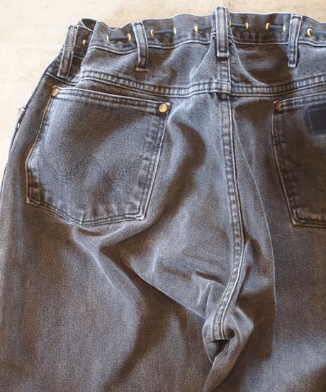 "KOUHEI TERRAI" Remake Cord Pants[Black Denim①]