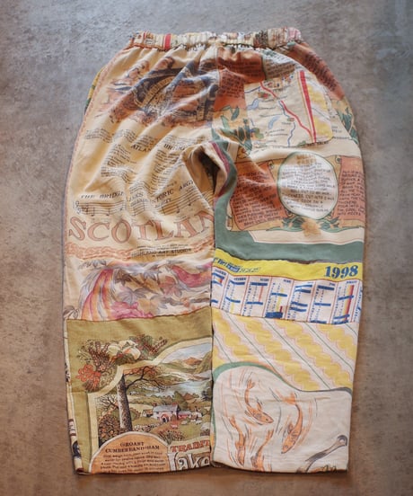 "Mr.RemakeMan."Vintage Tapestry Remake Easy Pants.④[Size:3(L)]