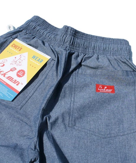 "COOKMAN" Chef Pants [Chambray Light Blue]
