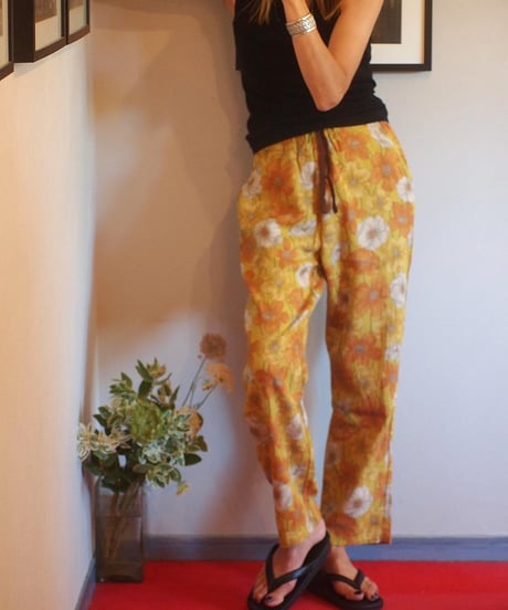 "Nasngwam"Flower Easy Pants