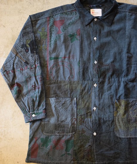 "Mr.Remakeman"Used Tapestry Remake Shirts[Size:2(M)]