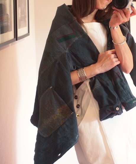 "Mr.Remakeman"Used Tapestry Remake Shirts[Size:2(M)]