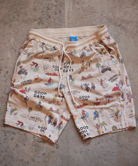 "GOOD ON" 「GOOD HOLIDAY」Short Pants
