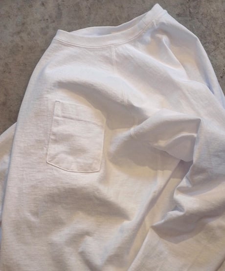 "GOOD ON" LONG SLEEVE HEAVY RAGLAN POCKET TEE