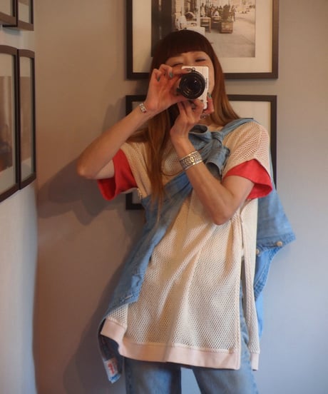 "IMPRESTORE"Mesh No Sleeve「Nicky-mesh」