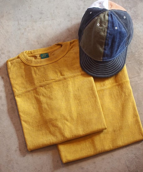 "GOOD ON"S/S HEAVY FOOTBALL TEE