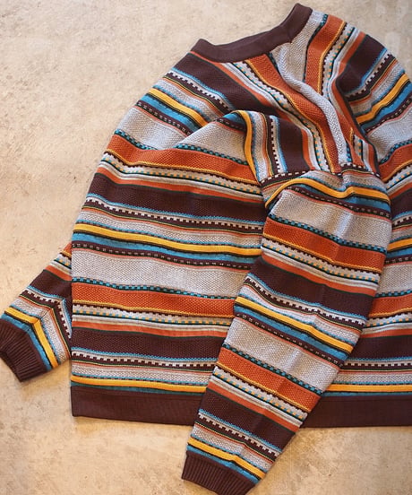 "Nasngwam" 90's BORDER KNIT
