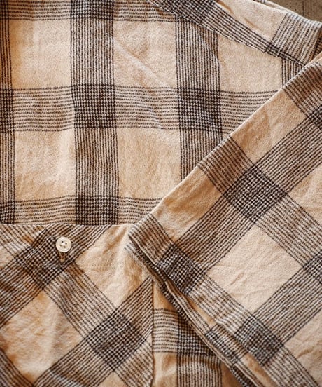 "MODEM DESIGN" Short Sleeve Check Shirts