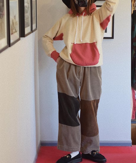 "GOOD ON" Ringer Pull Over Hood Sweat