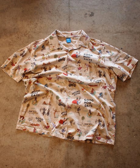 "GOOD ON"「GOOD HOLIDAY」S/S Open Shirts