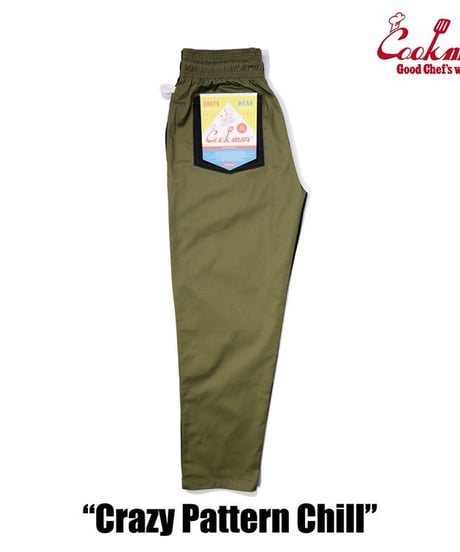 "COOKMAN" Chef Pants[Crazy Pattern Chill]
