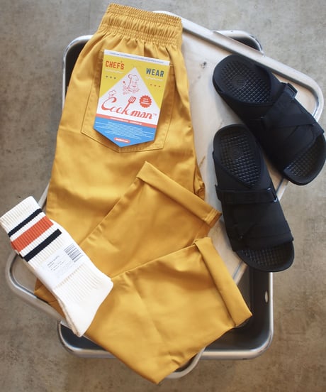 "COOKMAN"Chef Pants[Mustard]