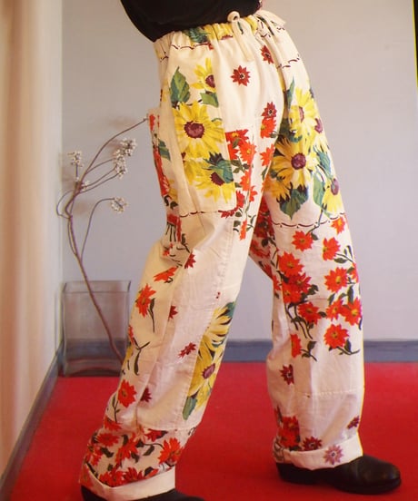 "Mr. Remake Man" Vintage Tapestry Remake Easy Pants