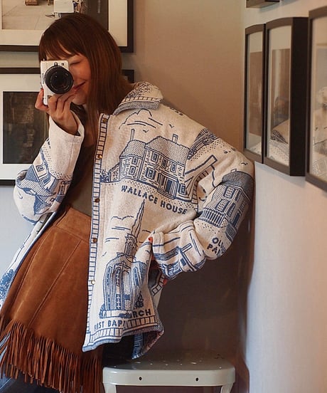 "Big P. Remake Product" U.S.Rug Remake Jacket