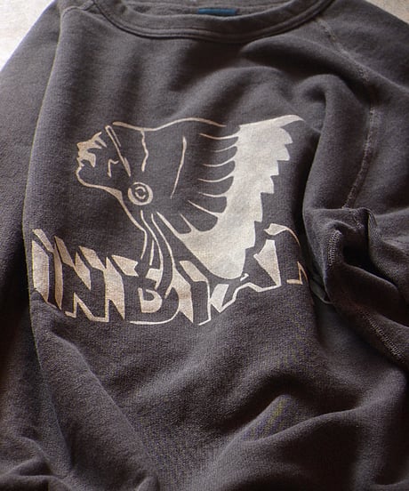 "KOUHEI TERRAI" Raglan Crew Sweat [INDIANS]