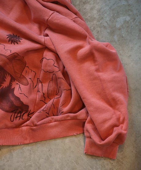"work of art KENDAI" Half Zip Sweat Shirts