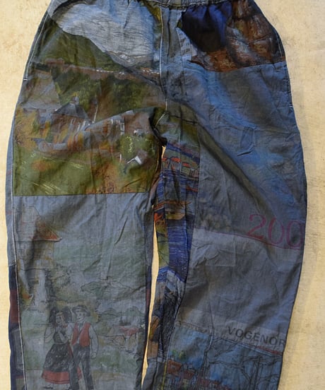 "Mr.Remake man" Used Tapestry Remake Easy Pants[Size:2(M)]