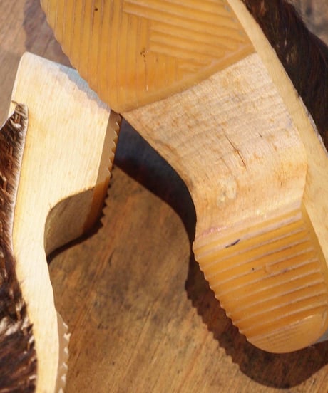 "MOHEDA TOFFELN" Pony Sabo Sandal(Used)