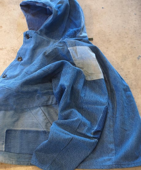 "SUNNY SIDE UP" Denim Anorak