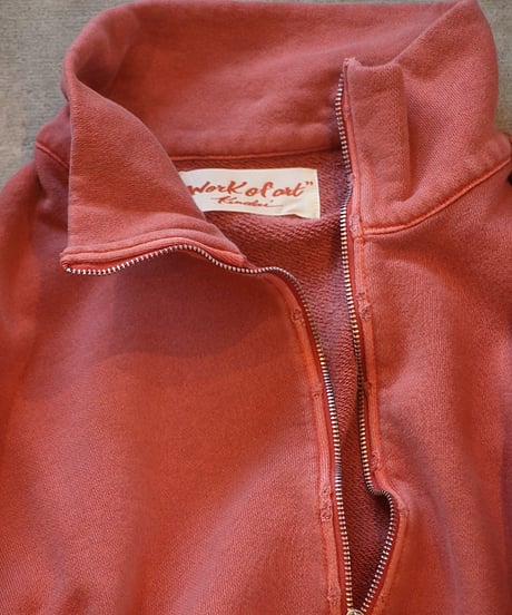 "work of art KENDAI" Half Zip Sweat Shirts