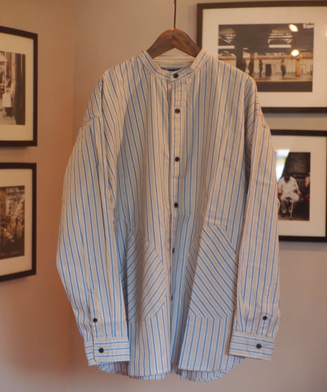 "MODEM DESIGN" Stand Collar Shirts