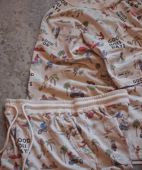 "GOOD ON" 「GOOD HOLIDAY」Short Pants